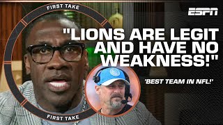 LIONS or CHIEFS 👀 Stephen A amp Shannon Sharpe are BULLISH for Detroit 💪  First Take [upl. by Notyalk]