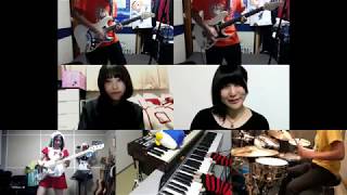 HDTonari no Kyuuketsukisan OP †Cutie Ladies† Band cover [upl. by Bone]