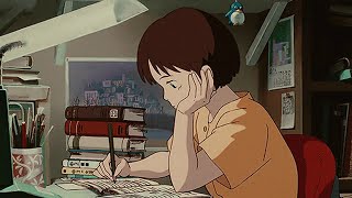 Study With Me  1 Hour Relaxing Studio Ghibli Music for Studying and Sleeping  Piano Studio Ghibli [upl. by Notsnhoj]