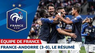 France Andorre 30 le résumé I Équipe de France 2019 [upl. by Hgeilyak]