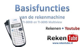 Basisfuncties van de rekenmachine [upl. by Grega]