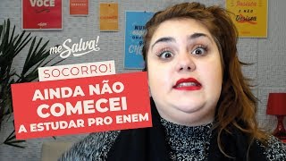 Socorro É Junho e ainda NÃO COMECEI a estudar pro ENEM dá tempo [upl. by Ahsircal]