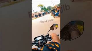 গ্রামের আঁকাবাঁকা রাস্তা ❤️rider attitude funny youtubeshorts ytshortsRidersojib76gmailcom [upl. by Aillij801]