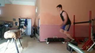 Summer skeleton sport training Vladyslav Heraskevych 17 yold Ukraine [upl. by Seow]