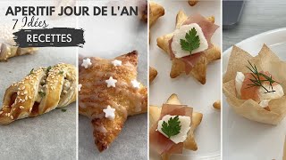 RECETTES DE NOEL  7 idées simples rapides dapéritifs amuse bouche  petit budget amp Meal Prep ✨ [upl. by Heck321]