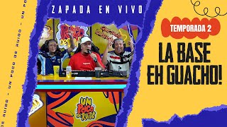 LA BASE vs EH GUACHO  Zapada EN VIVO en UN POCO DE RUIDO [upl. by Yedorb]