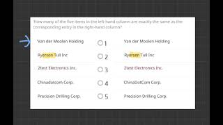 CCAT Simulation 6 Question 26 [upl. by Yellah]