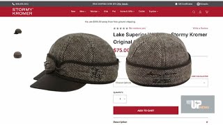 Collaboration creates Stormy Kromer cap made with UP grown wool [upl. by Essile]