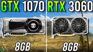 GTX 1070 vs RTX 3060 Tested in 2023 [upl. by Novick]