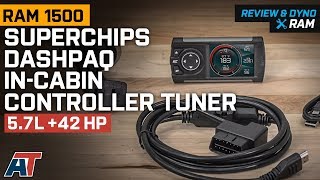 20092014 Ram Superchips Dashpaq InCabin Controller Tuner 57L Review amp Dyno [upl. by Yednarb957]