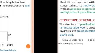 Structure Elucidation of Penicillin [upl. by Iah]