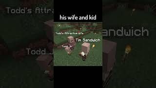 Destroying a Villagers Entire Life minecraft shorts memes [upl. by Niwled]