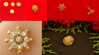 Gold Nose Pin Nose Koka Design Gold coca jewellery gold new design [upl. by Oiralih]