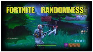 Fortnite RANDOMNESS gameplay [upl. by Eslek508]