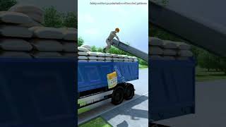 Fasten your safety harness when unloading safetyharness smartsafetyharness besafe fyp safety [upl. by Asserac]