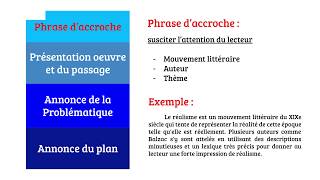 Commentaire composé français seconde générale [upl. by Burkle]