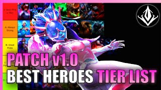 Zinx is a MUST BAN or PICK HERO in every RANKED GAME you play  Predecessor Tier list v10 [upl. by Darnok987]