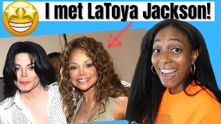 I Met Latoya Jackson and here’s what she said to me 😱  mjfangirl STORYTIME [upl. by Hcahsem288]