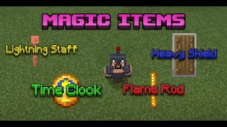 Magic Items Minecraft Command tutorial Bedrock Edition [upl. by Sager638]