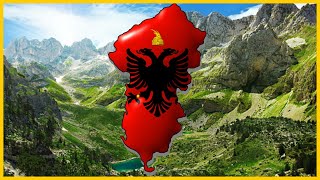 Creating the ALBANIAN Kingdom  Map Fag SpeedArt [upl. by Aihsotan]