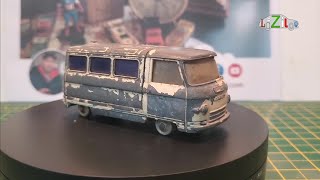 Vintage Corgi toys Commer van diecast restoration [upl. by Beaston335]