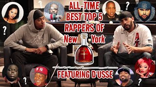 Top 5 Best New York Rappers of Alltime  Featuring Jay Z Drink Dusse [upl. by Janyte638]