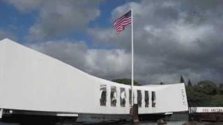 USS Arizona Memorial Tribute  Pearl Harbor Oahu  March 2010 [upl. by Irrab]