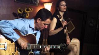 Petra van Nuis and Andy Brown Jazz VoiceGuitar Duo Live at Katerinas [upl. by Ziegler]