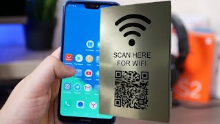 How to scan wifi qr code in Huawei P20 lite  Huawei P20 prime wifi qr code scanner [upl. by Yddor]