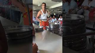 Murudeshwara Shiva Temple Prasada  Best Temple Meals  MonkVlogs shorts [upl. by Thalassa296]