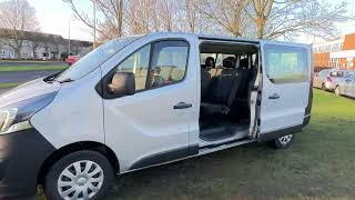 Vauxhall Vivaro 16 CDTI Biturbo 9 Seat 2018  for sale at Brenwood Motors Kirkcaldy Fife [upl. by Bain774]