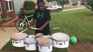 Awesome Drummer Jig 2 Quad Part Atlanta Drum Academy [upl. by Laban]