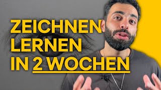 Bleistift Zeichnen für Anfänger Der Start in die Zeichenwelt  Tag1 [upl. by Thomas]