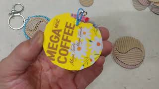 키링 만들기Making easy Keyring using wasted cupholderBest out of waste [upl. by Rivkah208]