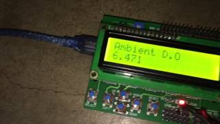 Dissolved oxygen using Arduino [upl. by Phelan]