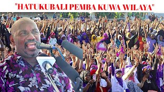 CCM wamejiandaa kuigeuza Pemba wilaya hatukubali  Hamad Masoud [upl. by Mahala602]