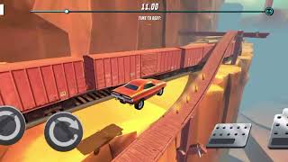 Racing Terrain Car Stunt and Trail Gameplay Walkthrough Video Really Crazy Stunts part  1 [upl. by Uhayile]