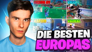 SO spielen die BESTEN Fortnite SPIELER EUROPAS 🏆  Solo Victory Cash Cup Viewingparty 6 [upl. by Nealah]