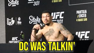 Drakkar Klose Explains Why He Gave DC Grief In The PostFight Interview  UFC 301 [upl. by Haram863]