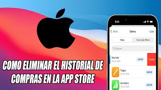 Cómo eliminar el historial de compras en la App Store de iPhone [upl. by Hsenid886]