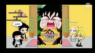 Gohan and his classmates react to Gohan   Hamaguchi [upl. by Busby385]