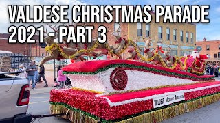 Valdese NC Christmas Parade 2021  PART 3 [upl. by Wettam390]