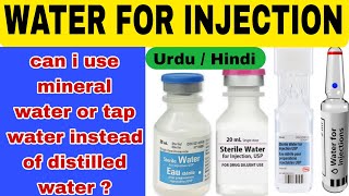 water for injection antibiotic dilution  sterile water for medicine dilution  powder injection [upl. by Eelydnarb]