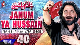 Nadeem Sarwar  Janum Ya Hussain  1441  2019  40th Album [upl. by Eilraep]