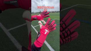 T1TAN Goalkeeper gloves GRIP TEST 🧤 goalkeeper gardiendebut t1tan viral gk [upl. by Tulley331]