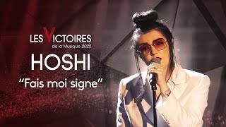 Hoshi  Faismoi signe Live Victoires 2022 [upl. by Analat]