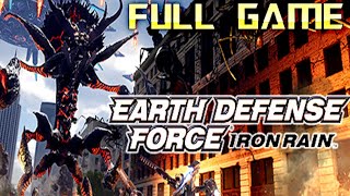 Earth Defense Force Iron Rain  Full Game Walkthrough  No Commentary [upl. by Irim]