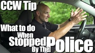 Concealed Carry What to do When Stopped by Police  Shooting Tips from SIG SAUER Academy [upl. by Perry102]