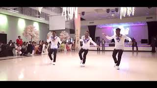 Runtown Gallardo ft DavidoDance by Az Danger Boys at Albert and Lucies wedding [upl. by Burtie]