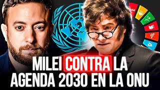 🚨 URGENTE DISCURSO DE MILEI ANTE LA ONU  AGUSTÍN LAJE [upl. by Wernda]